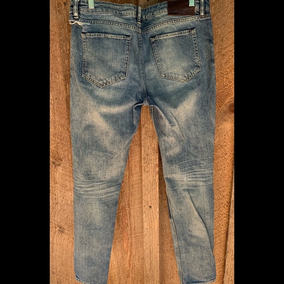 All Saints Casey Low Rise Straight Fit Jeans - Picture 4 of 5